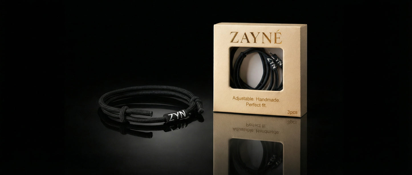 ZAYNÉ Adjustable Hair Tie – 3-Pack
